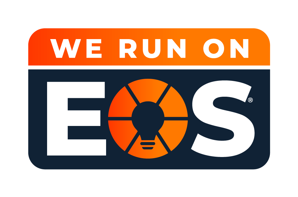 We Run On EOS Badge
