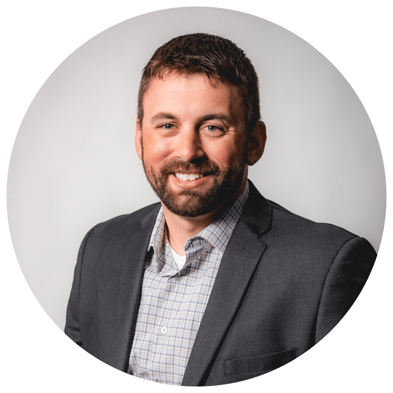 Round Headshot Images - Mitch Daun