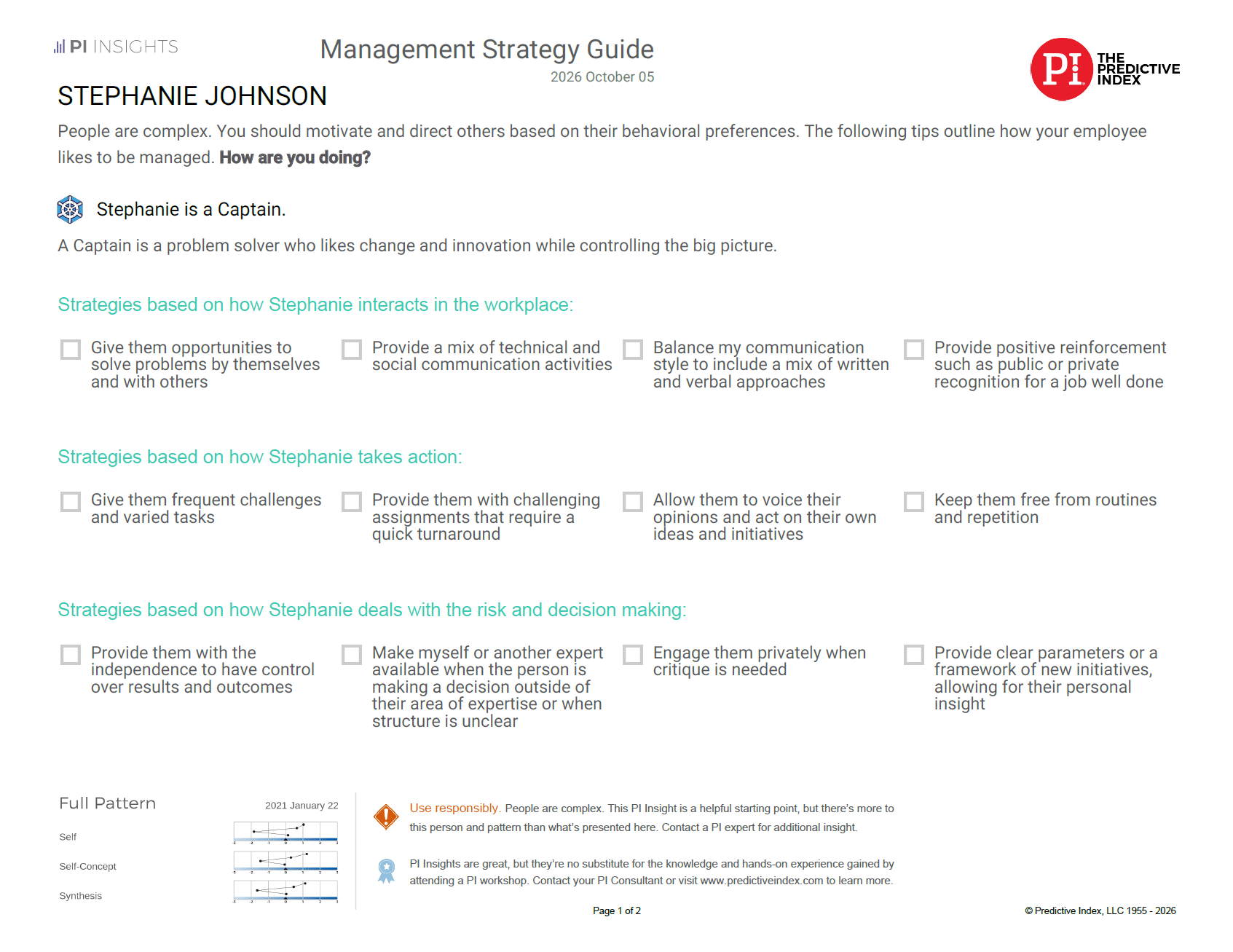 Stephanie Management Guide for Sales Page